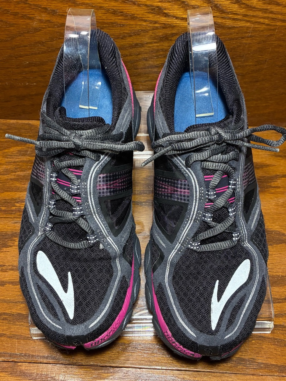 Brooks PureFlow 3 Running Shoes Black Pink Women’s 7.5 - Picture 2 of 12